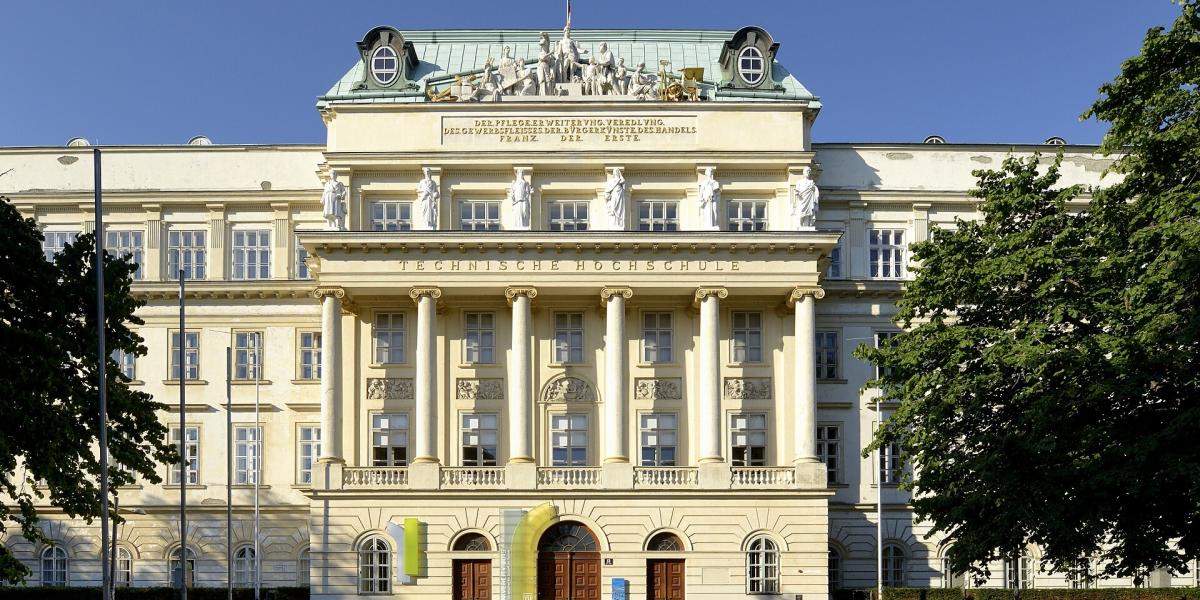 A TUW központi épülete Bécsben