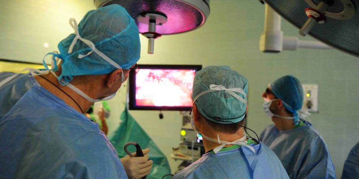 Operáció a Jahn Ferenc Kórházban. Képünk illusztráció