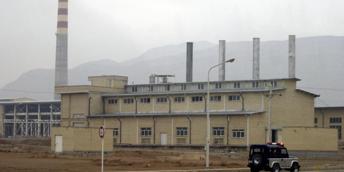 Az iszfaháni reaktor egy korábbi képen. 