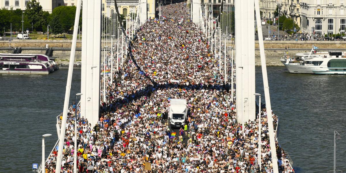 Minden eddiginél több ember ment ki az idei Pride-ra