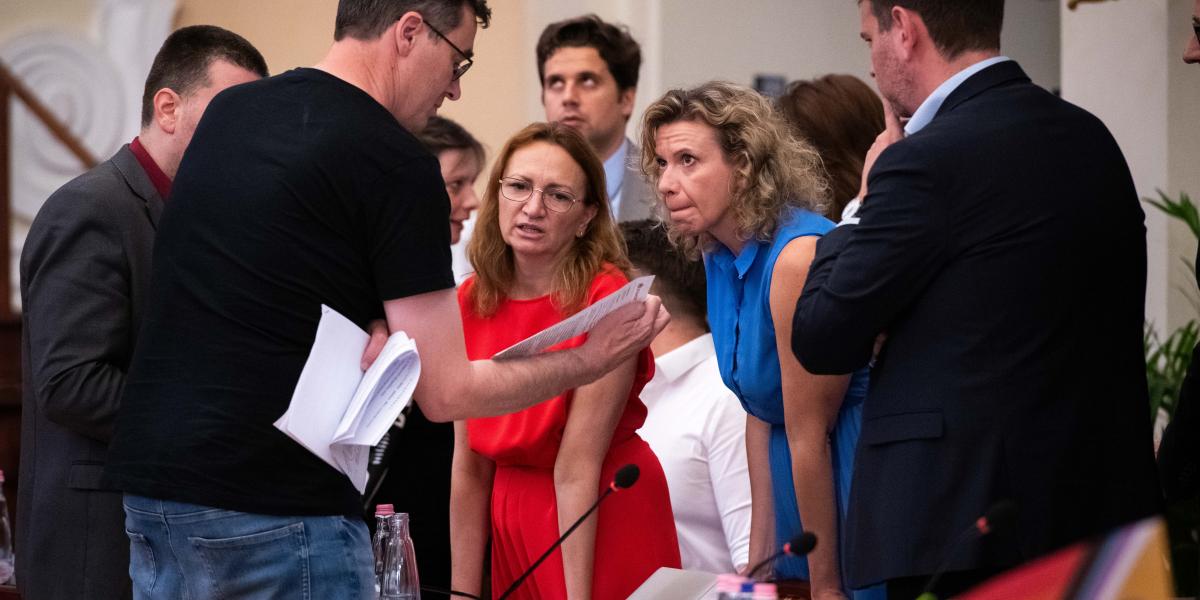 Karácsony Gergely és a Tisza frakció 2025. június 30-án