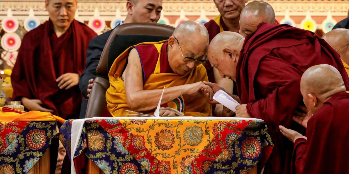 A Dalai Láma 2025. június 30-án