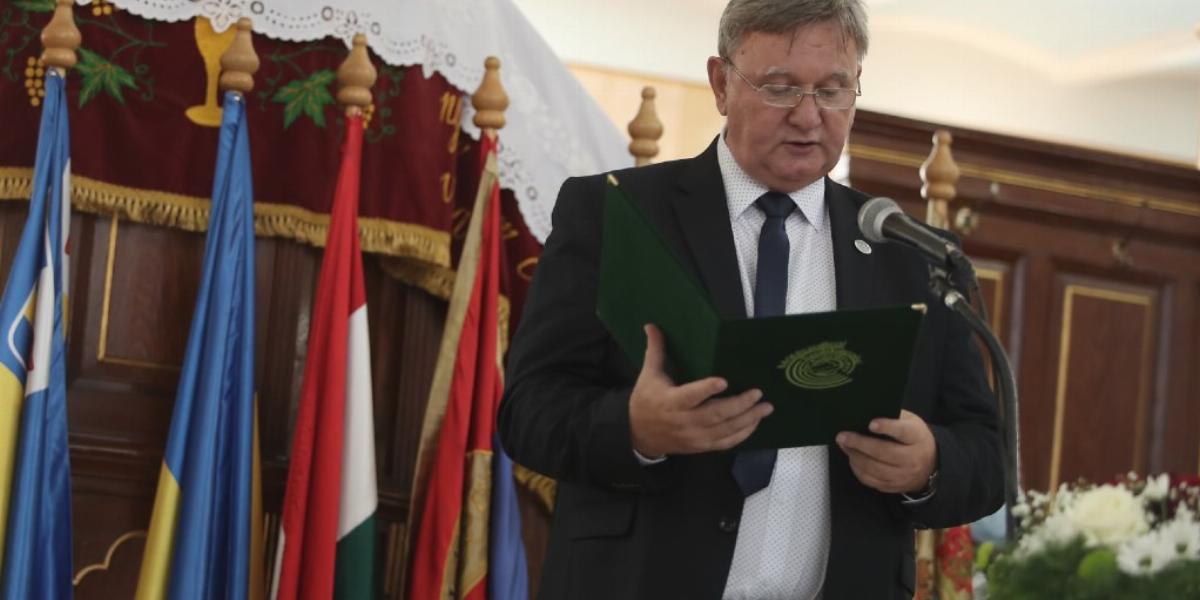 Rostás János, a Mátészalkai Szakképzési Centrum kancellárja