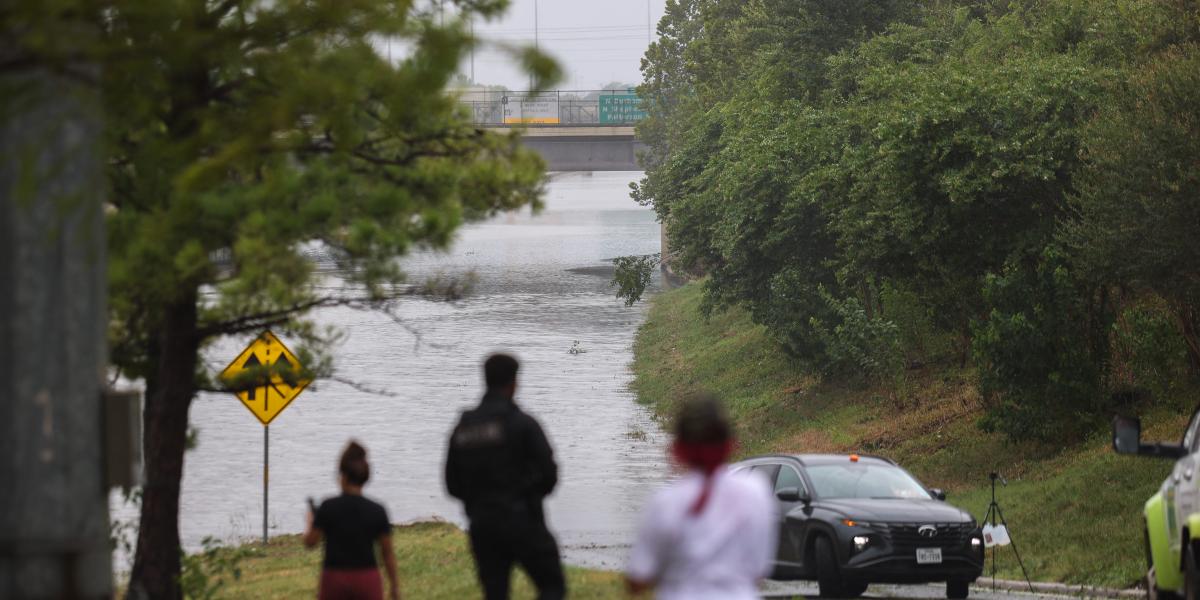 Képünk illusztráció, árvíz a texasi Houstonban 2025. július 8-án