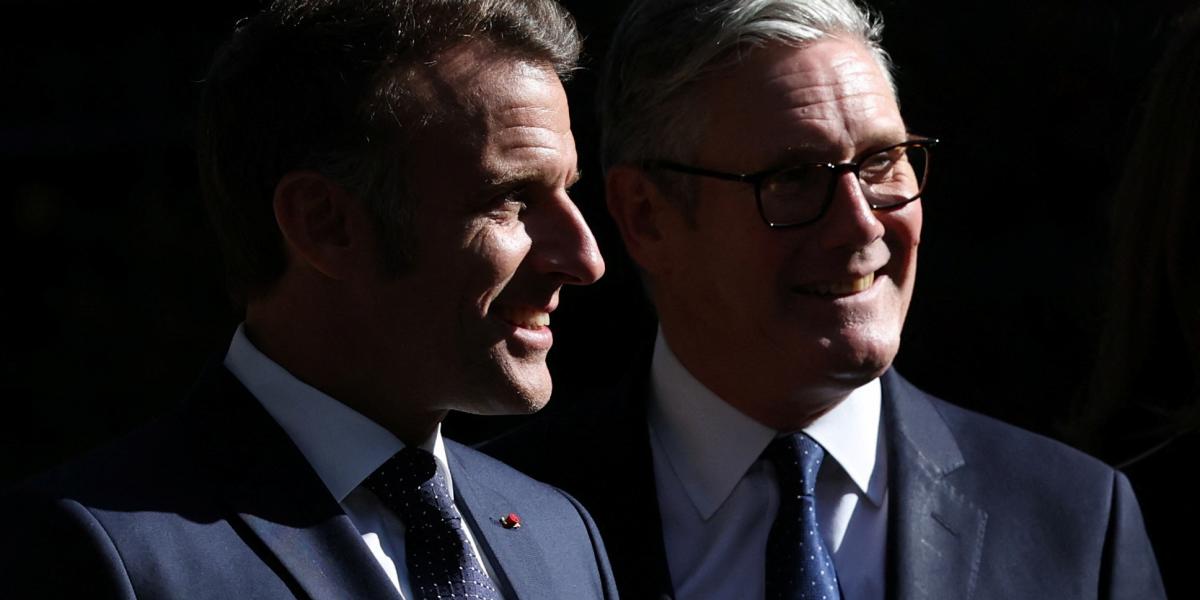 Keir Starmer brit miniszterelnökkel is tárgyalt Londonban Emmanuel Macron francia elnök