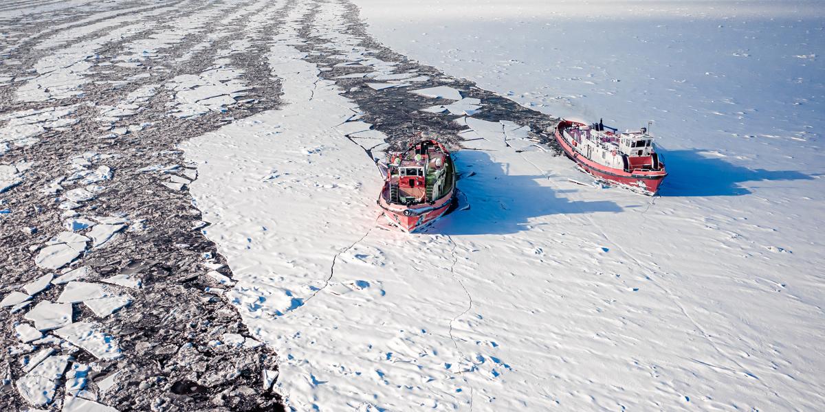 Fontos útvonalakat zárhat el a jégtakaró, ezért a klímaváltozás ellenére is fontos szerep jut a jégtörőknek