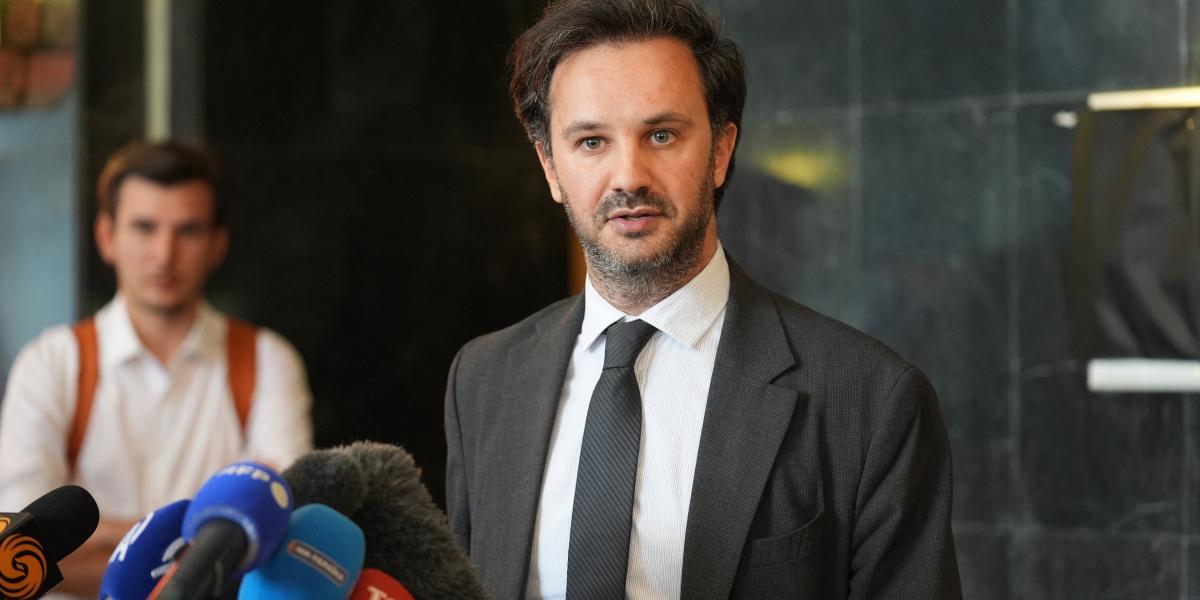 Heorhij Tykhyi, az ukrán külügyminisztérium szóvivője