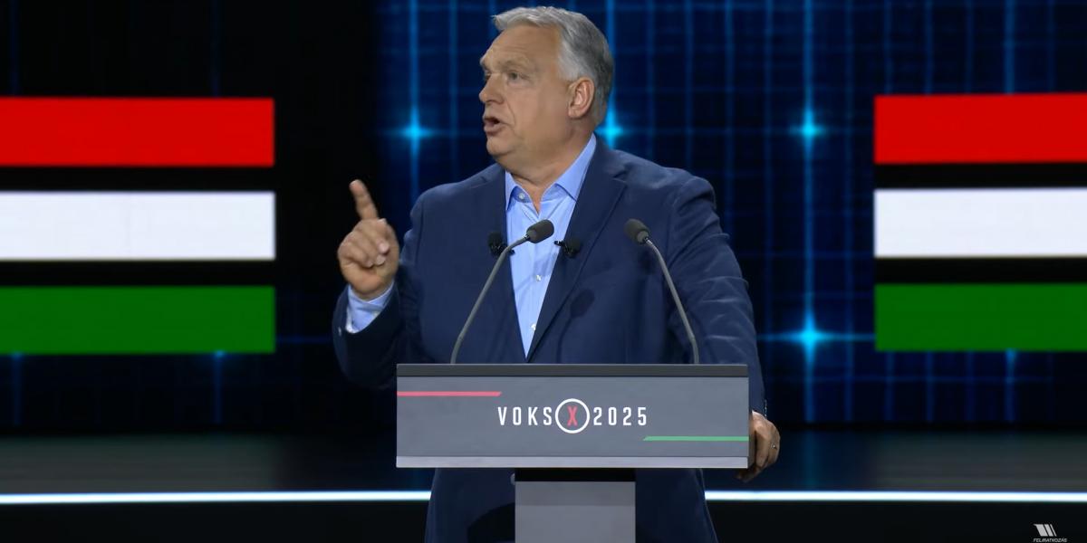 Orbán Viktor május 18-án a BOK-csarnokban