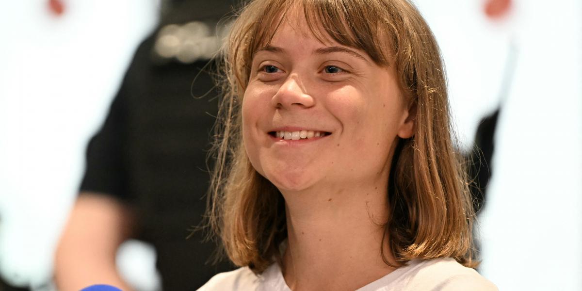 Greta Thunberg - Korábbi felvétel 