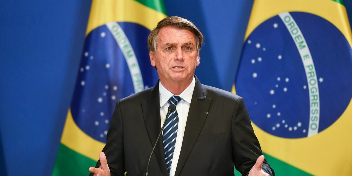 Bolsonaro 2022-ben, Budapesten.