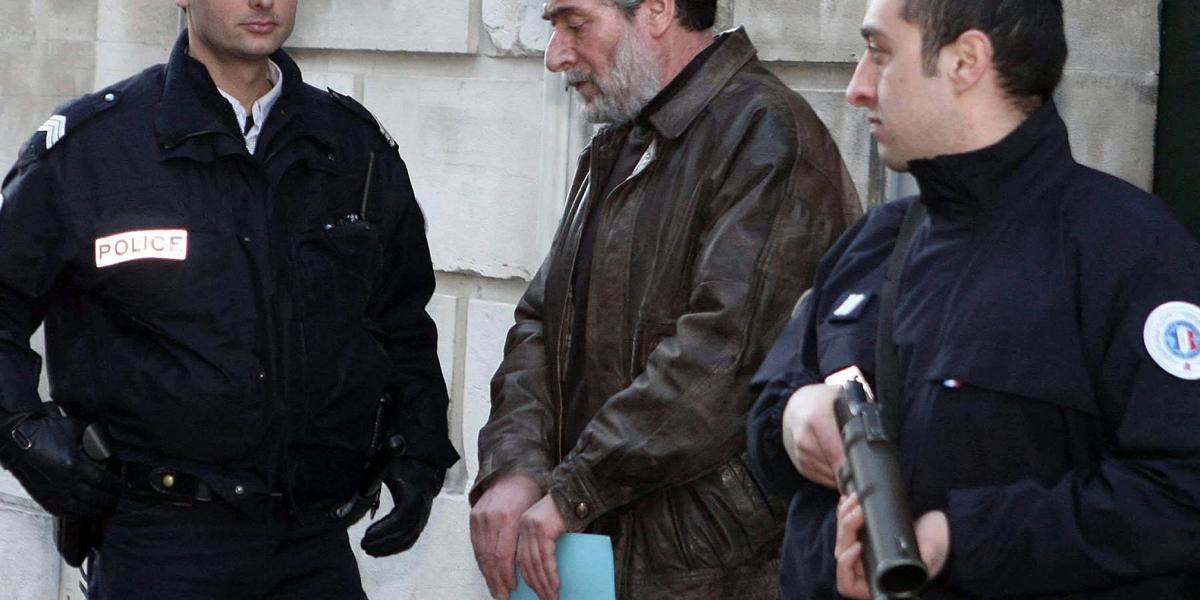 A terroristavezér soha többé nem térhet vissza Franciaországba