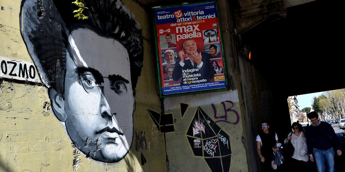 Az antifasiszta,
kommunista
Antonio Gramsci
gondolatai ma is
termékenyek