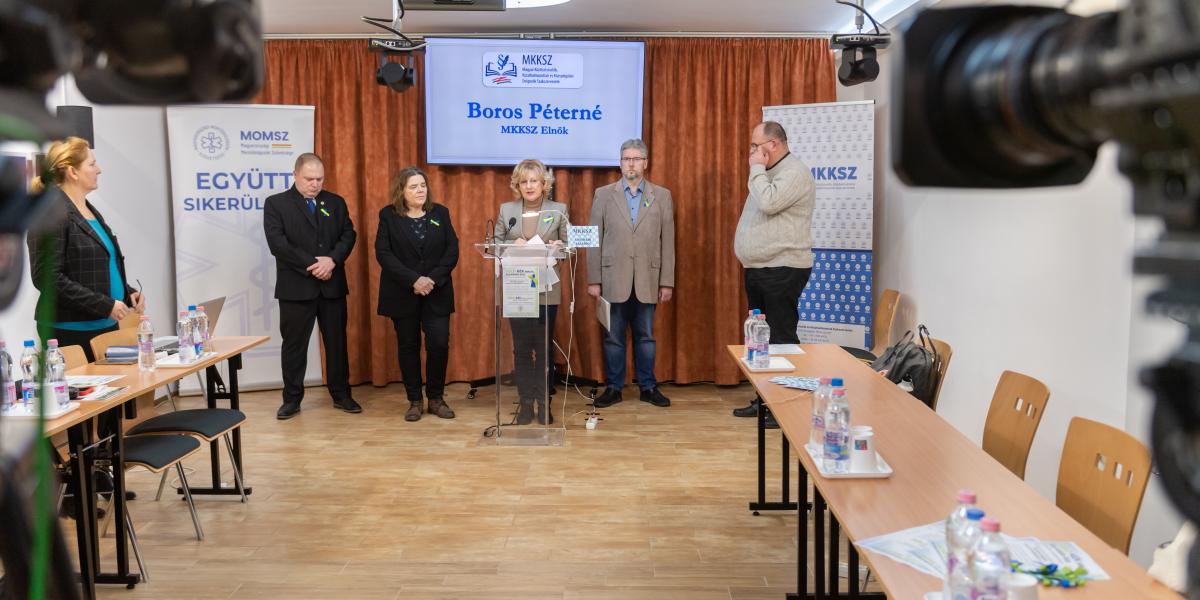 Boros Péterné MKKSZ-elnök demonstrációt jelentett be