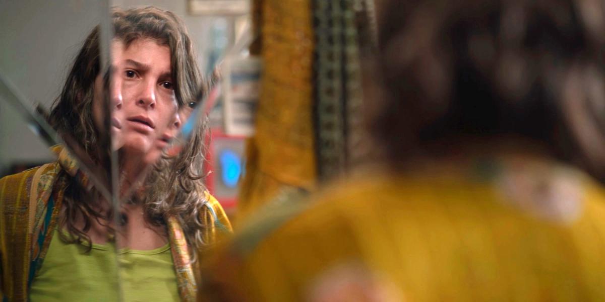 : A főszereplő Agustinát alakító Estefania Piñeres arcának plasztikussága egészen kivételes az Elmebaj című kolumbiai sorozatban