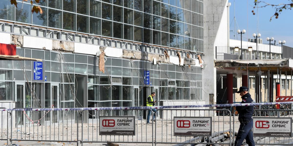 A tragédia helyszíne Újvidéken.