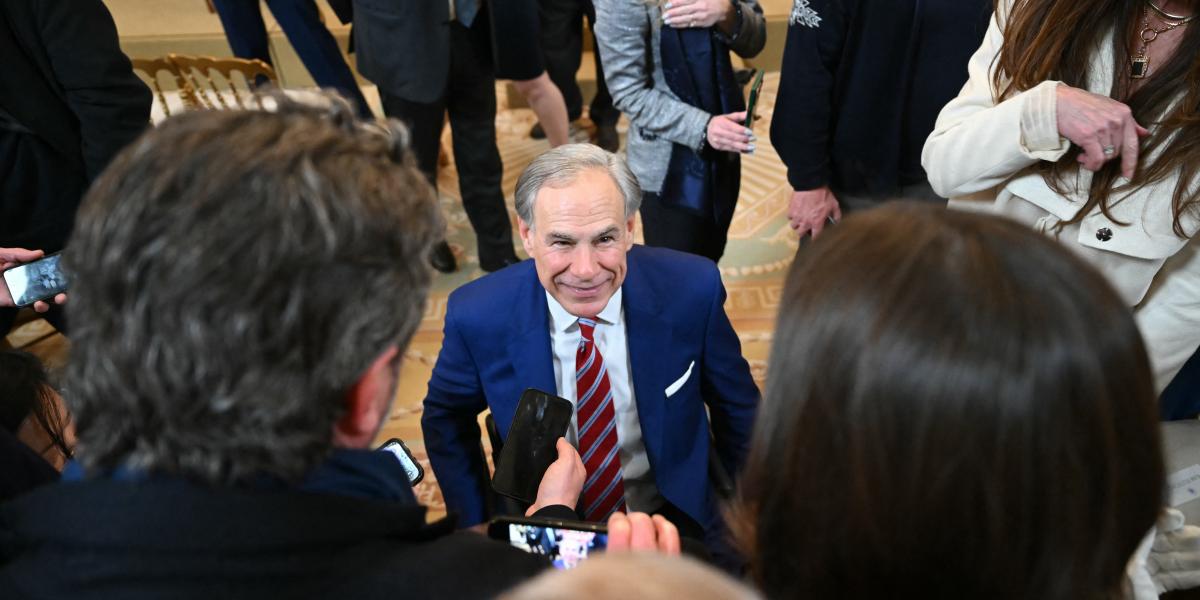 Greg Abbott texasi kormányzó