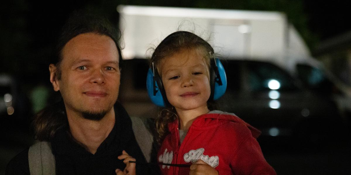 A fesztiválon a gyerekekre is gondoltak, akik zajvédőt is kaptak