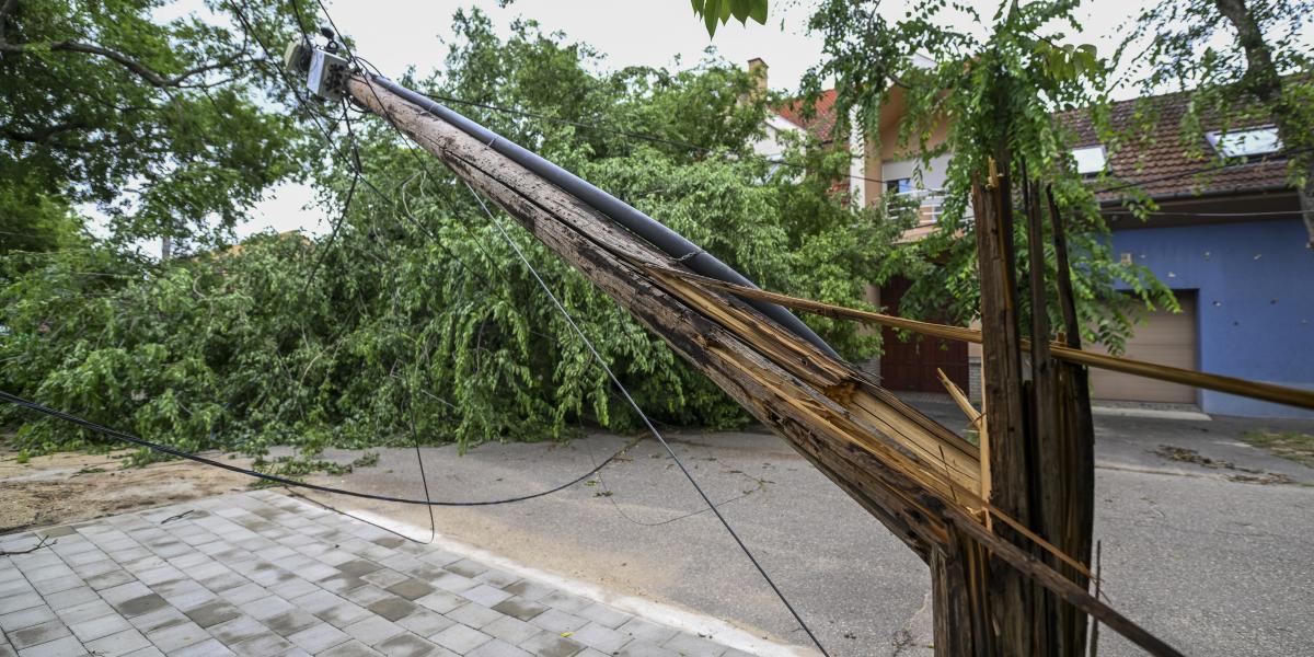 Extrém kárhelyzet alakult ki, rengeteg család volt érintett az áramkimaradásokkal