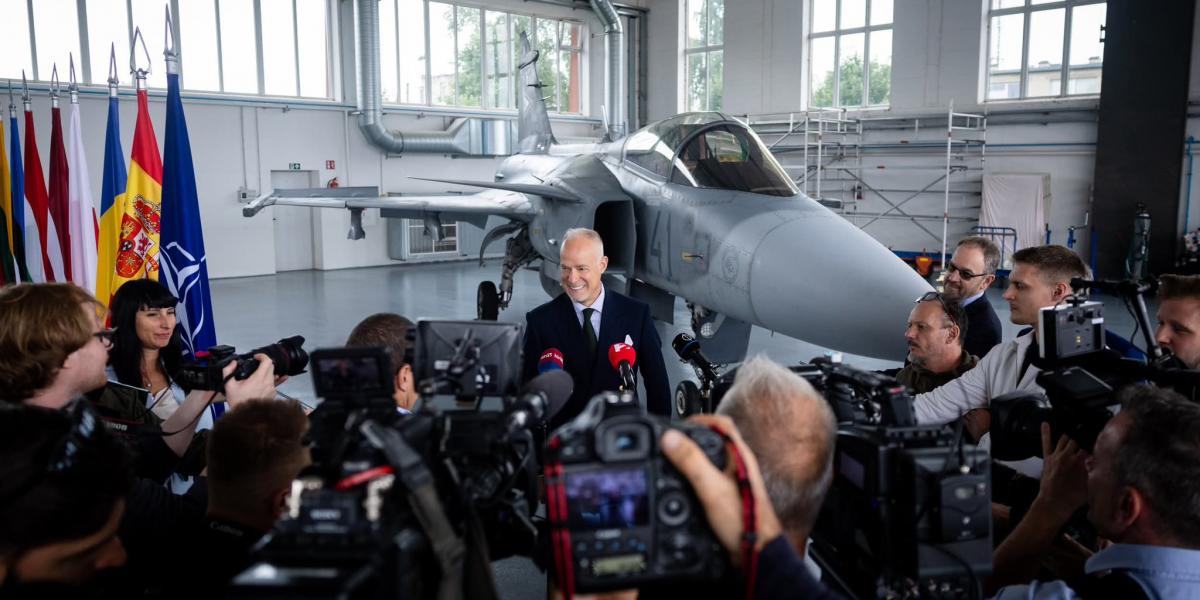 A honvédelmi miniszter július végi bejelentése a balti légtér védelmének átvételéről