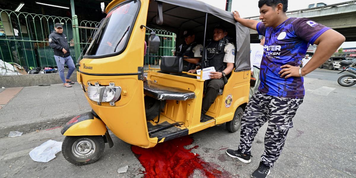 Életkép Guayaquilból. A gyilkosságok száma 47 százalékkal emelkedett a múlt év azonos időszakához képest