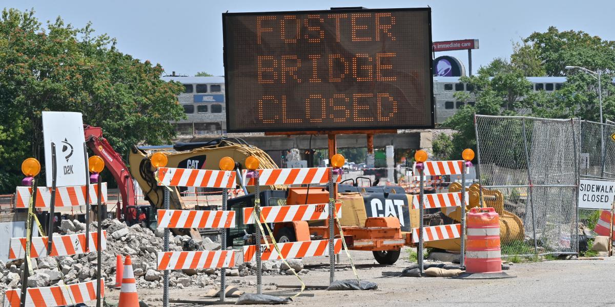 Képünk illusztráció, útzár az Interstate 90-en 2025 júliusában