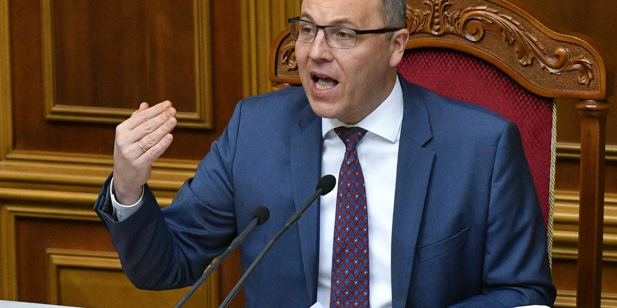 Andrij Parubij volt ukrán parlamenti elnök