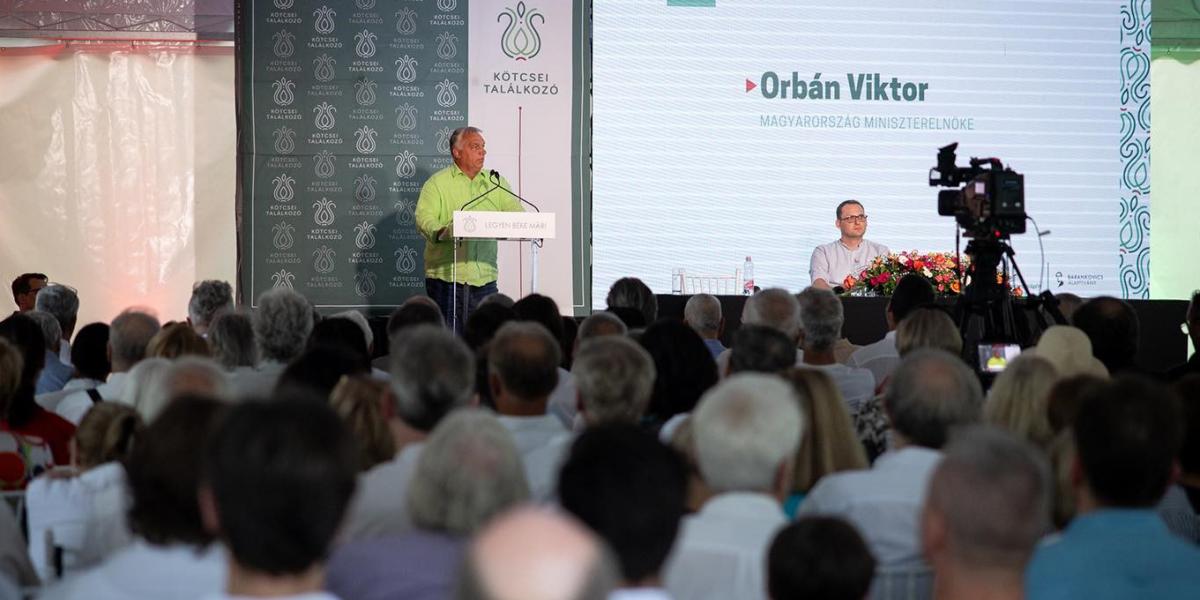 Orbán eddig szűrt közönség előtt mondta el politikai üzeneteit