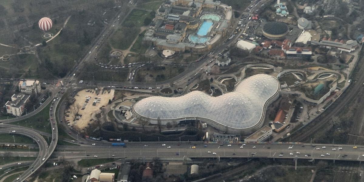 A Biodóm és környéke - Korábbi felvétel 