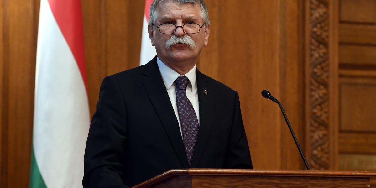 Kövér László egy  korábbi országházi eseményen