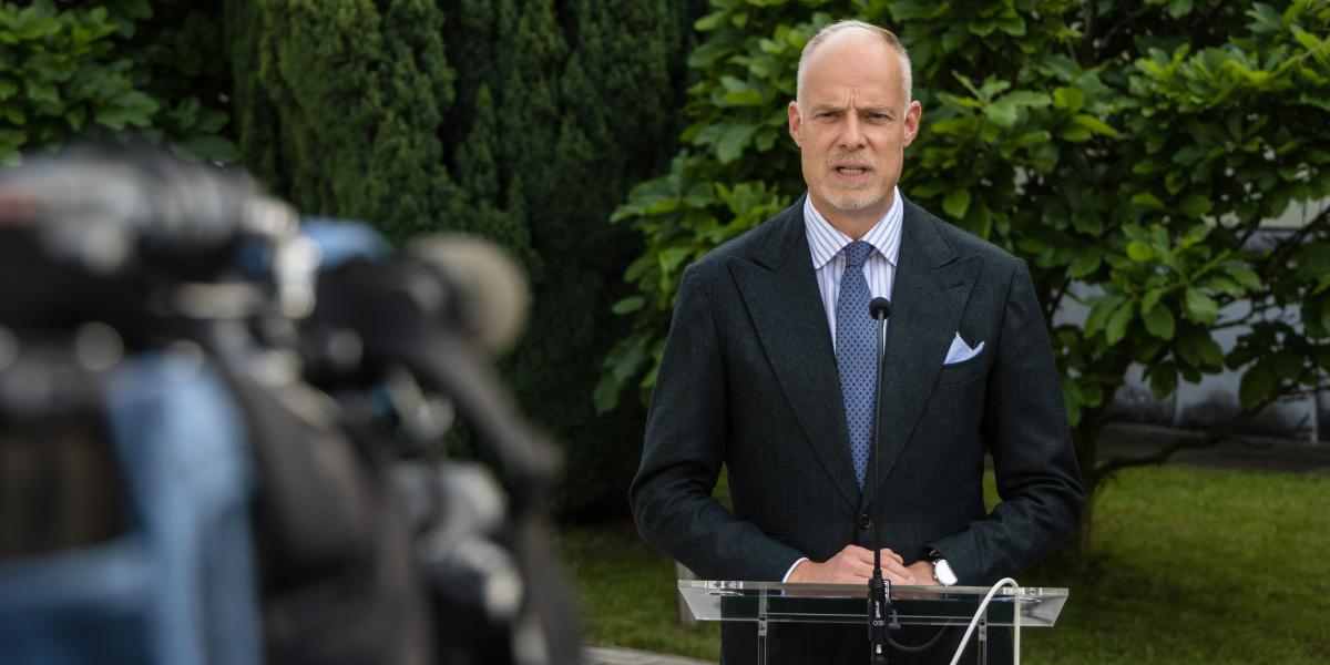 Szalay-Bobrovniczky Kristóf honvédelmi miniszter 2025. május 30-án