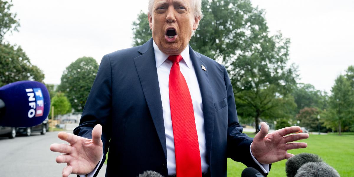 Donald Trump 2025. szeptember 16-án