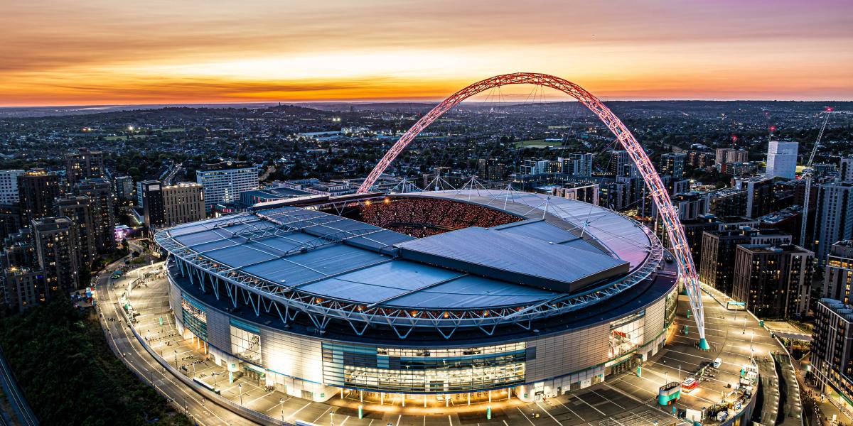 A Wembley Stadion - Korábbi felvétel 