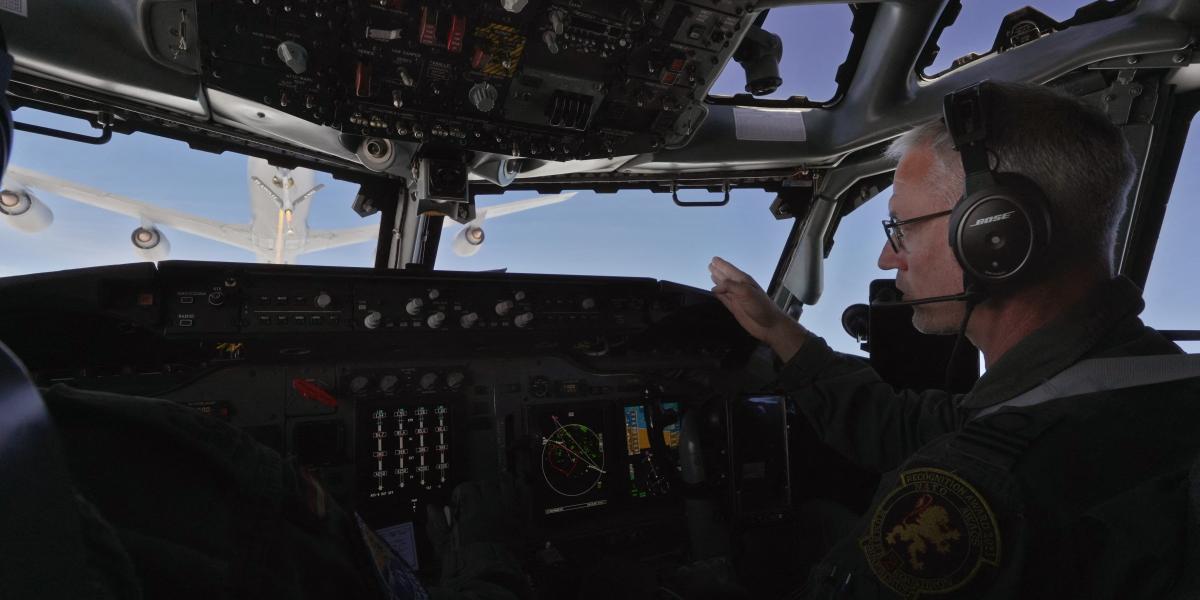 Légtérfigyelő repülőgép Lengyelországban