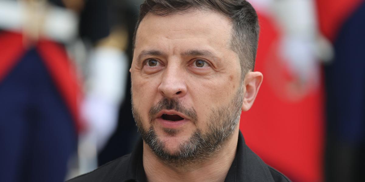 Volodimir Zelenszkij ukrán elnök