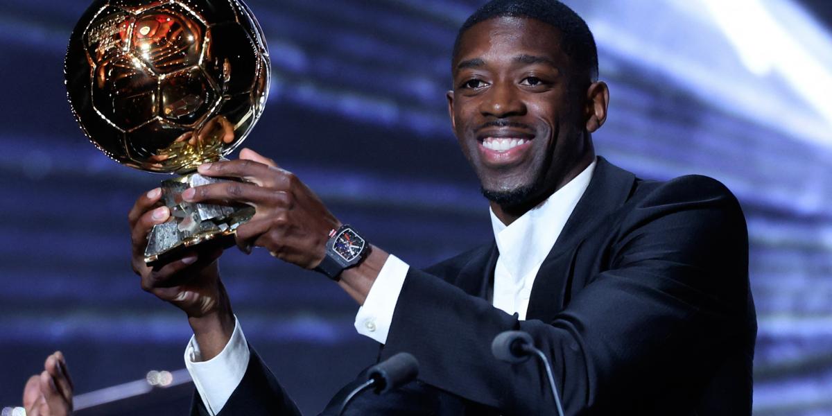 Ousmane Dembélé veszi át az Aranylabdát 2025. szeptember 22-én