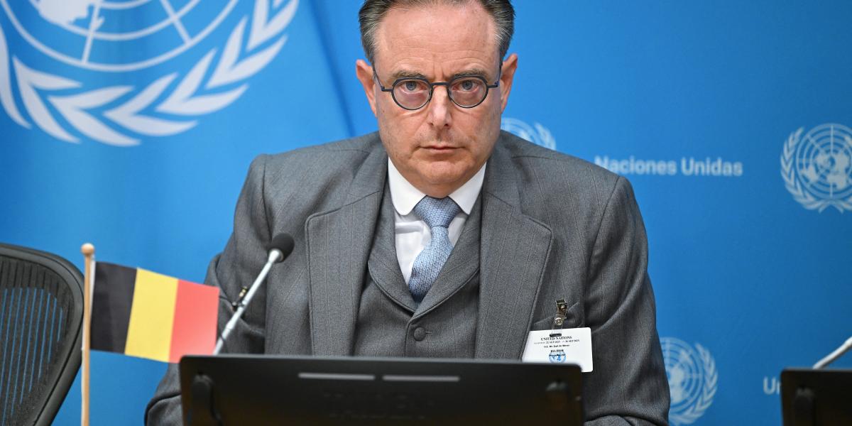 Bart De Wever Belgium miniszterelnöke 2025. szeptember 22-én