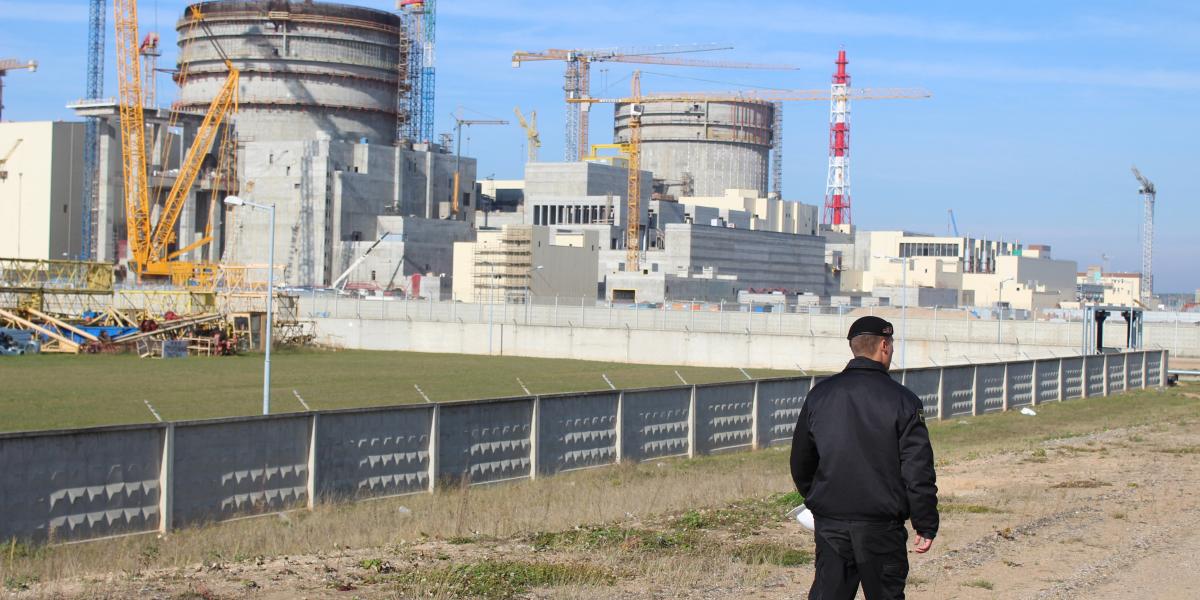 Az első belarusz atomerőmű építése 2018-ban 