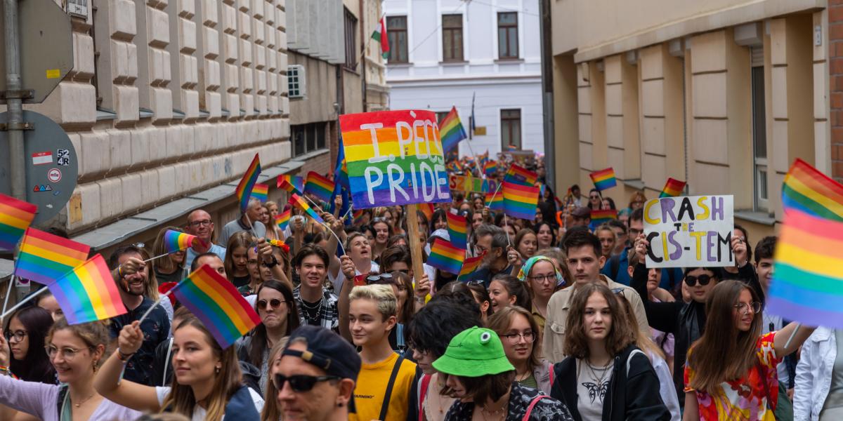 Pécs Pride 2021-ben. Most még több résztvevőre számítanak