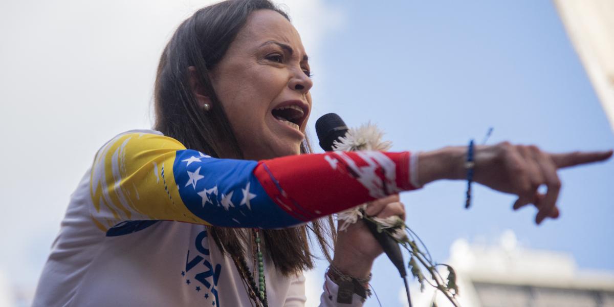 A Nobel-békedíjas María Corina Machado - Korábbi felvétel 
