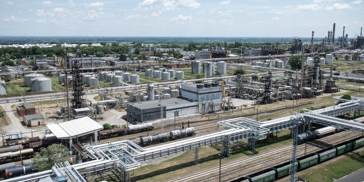 MOL Százhalombattai Kőolajfinomító 2022-ben
