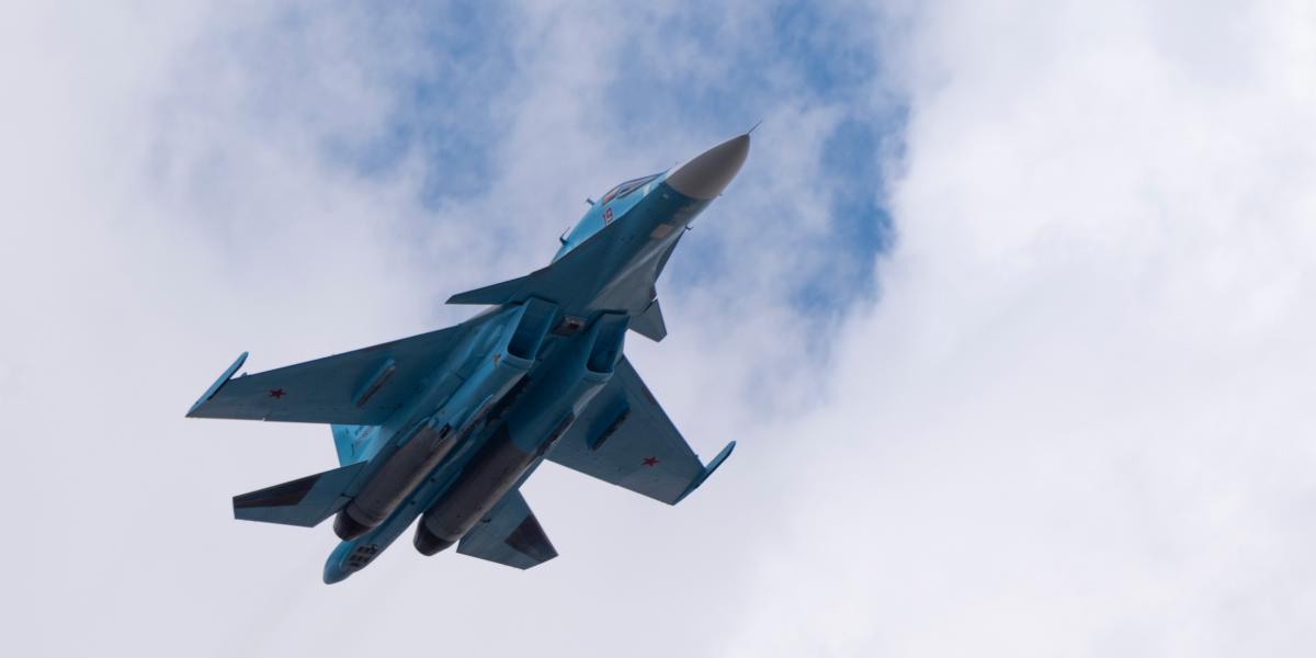 Szu-30-as vadászbombázó, a kép illusztráció