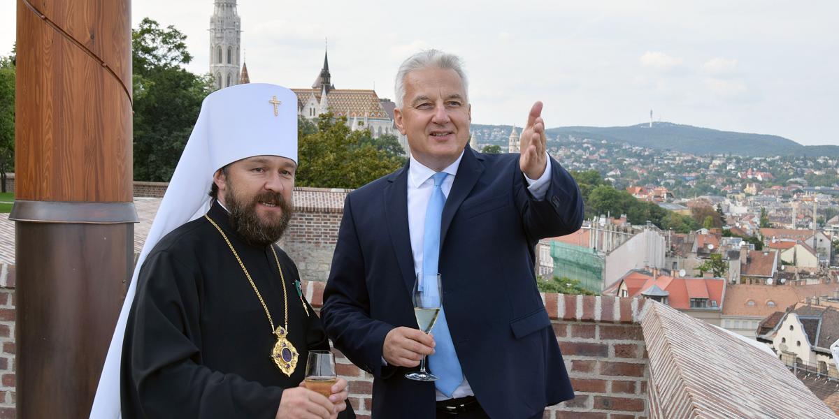 Hilarion metropolita, a magyarországi orosz ortodox egyház volt vezetője és Semjén Zsolt