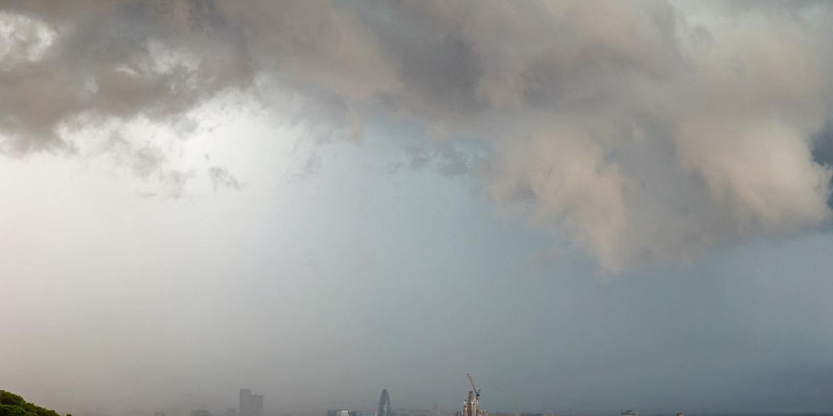 Esőfelhők Barcelonában