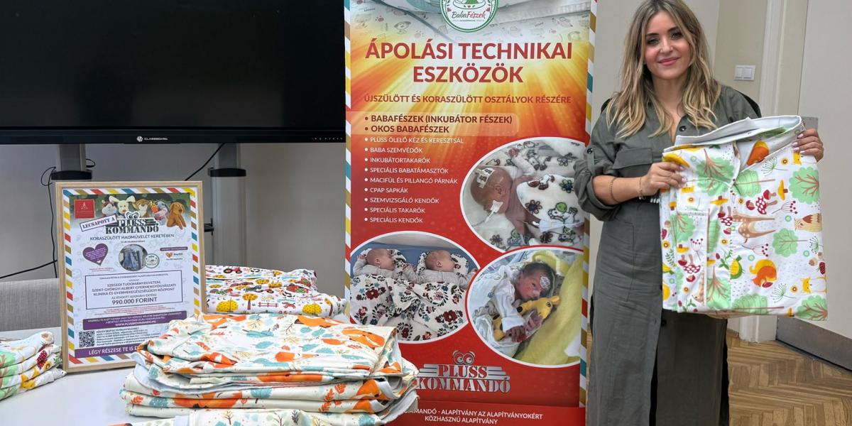 Nyilka Ildikó a Plüss Kommandó alapítvány kuratóriumi elnöke