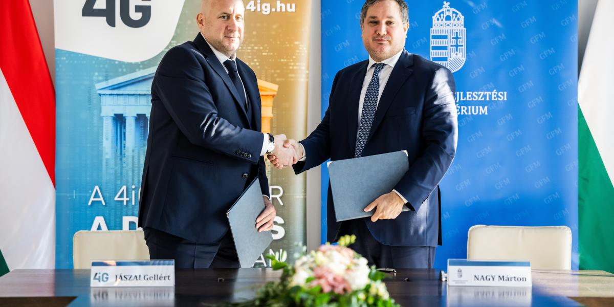 Jászai Gellért és Nagy Márton két évvel ezelőtt kötöttek együttműködési megállapodást