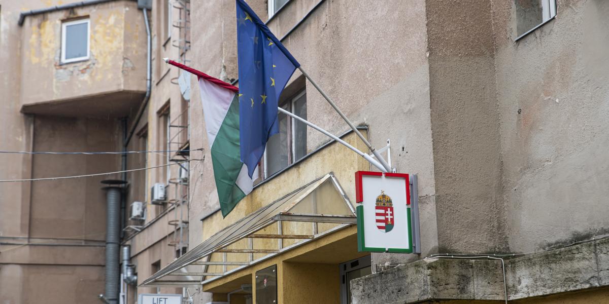 A Budafoki úti Földhivatali Ügyfélszolgálati Osztály épülete 