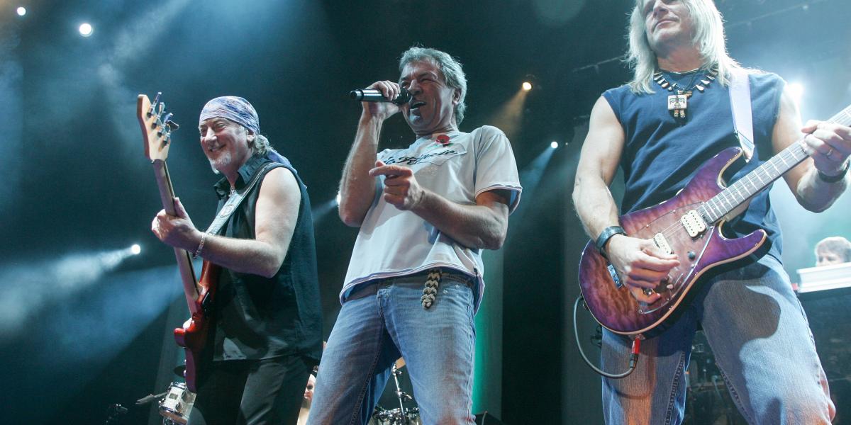 A Deep Purple a Papp László Budapest Sportarénában 2007. november 6-án 