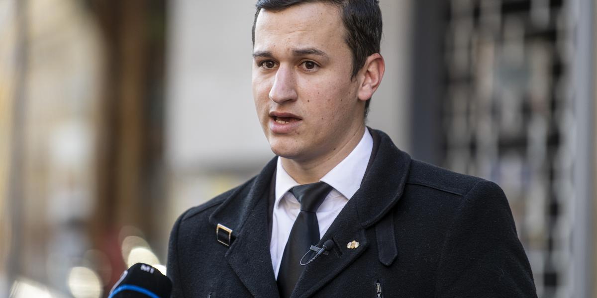 Vékony Csongor 2021-ben.