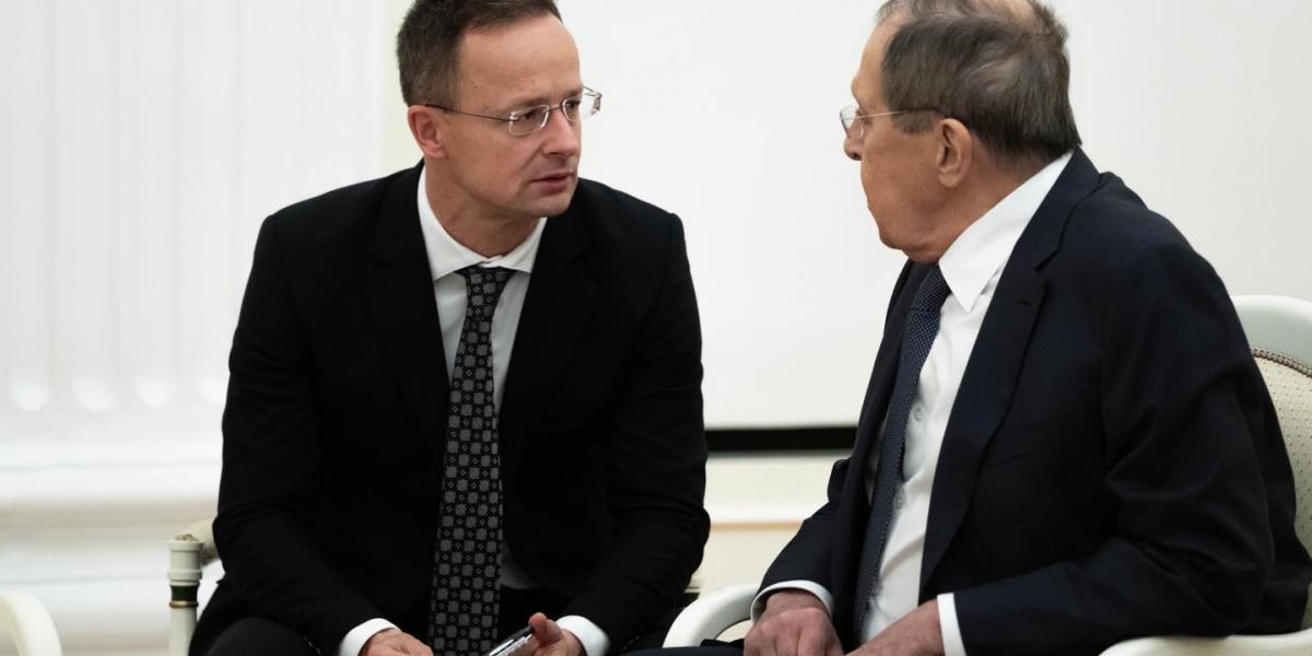 Szijjártó Péter az orosz kollégájával, Szergej Lavrovval 2025. november 28-án Moszkvában