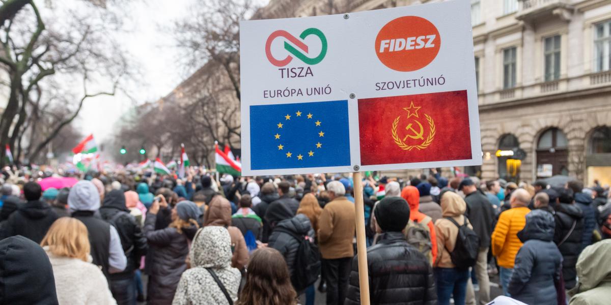 Vélemény egy korábbi tüntetésen. 